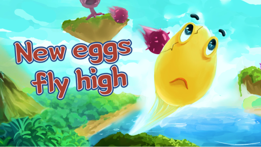 New eggs fly high