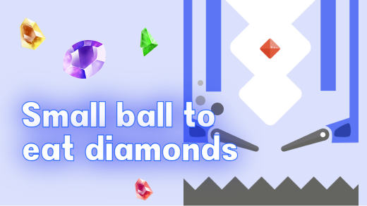 Small ball to eat diamonds