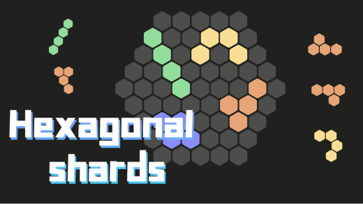 Hexagonal shards