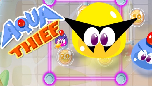 Adorable water thief