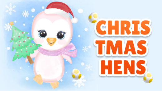 Christmas hens