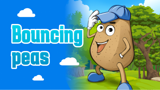 Bouncing Peas