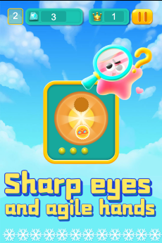Sharp eyes and agile hands